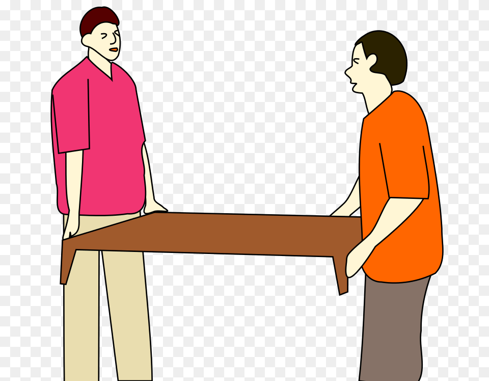 Moving A Table, Adult, Male, Man, Person Png Image