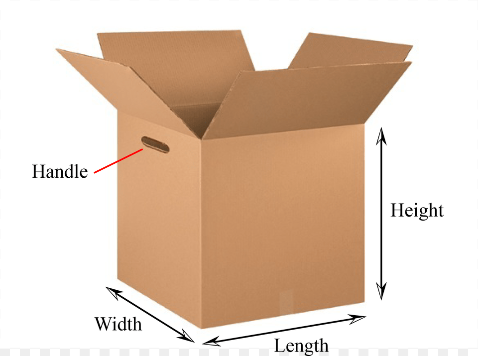 Moving Box Rmbb003 Box, Cardboard, Carton, Package, Package Delivery Free Png