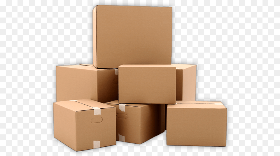 Moving Boxes Packed Transparent Background Boxes, Box, Cardboard, Carton, Package Free Png Download