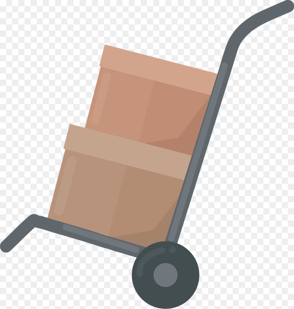 Moving Cart With Boxes Clipart, Box, Cardboard, Carton, Bow Png