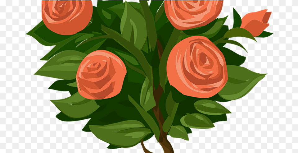 Moving Clip Art Flower Bouquet Gardening And Shrubs Clip Art Rose Bush, Plant, Pattern, Graphics, Floral Design Free Png Download