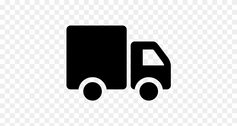 Moving Delivery Moving Open Box Icon With And Vector Format, Gray Png Image