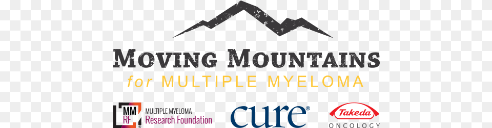 Moving Mountains For Multiple Myeloma Everest Base Takeda Pharmaceutical Company, Logo, Advertisement, Poster, Text Free Png