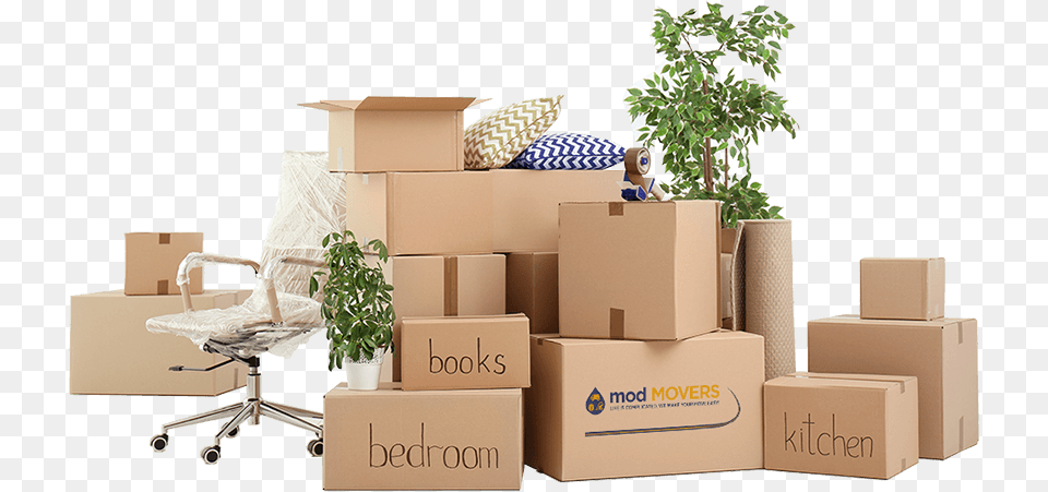Moving Services Moving Boxes, Box, Plant, Person, Package Delivery Png Image