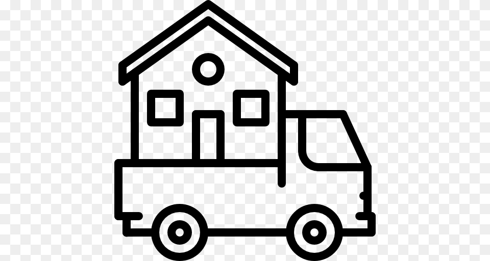 Moving Truck, Transportation, Van, Vehicle, Bulldozer Free Transparent Png