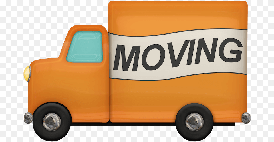 Moving Truck Clip Art Moving Day Picture Black And White, Moving Van, Transportation, Van, Vehicle Free Png Download