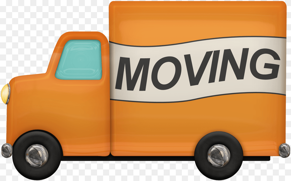 Moving Truck Clipart, Moving Van, Transportation, Van, Vehicle Png Image