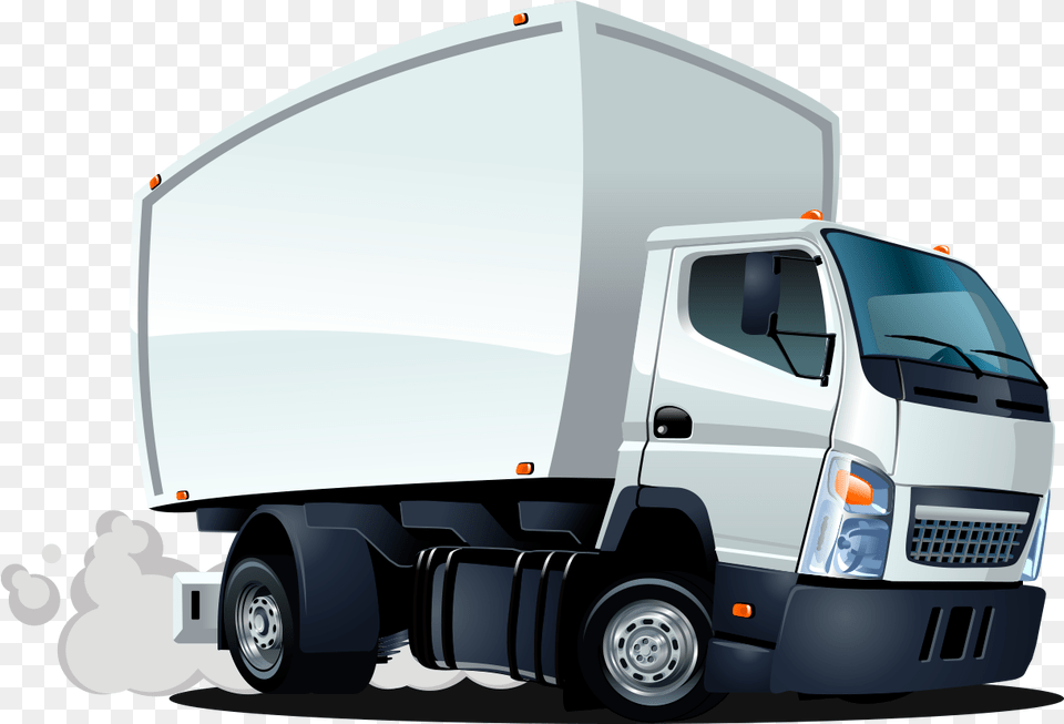 Moving Truck Delivery Truck Clipart, Trailer Truck, Transportation, Vehicle, Moving Van Free Png Download