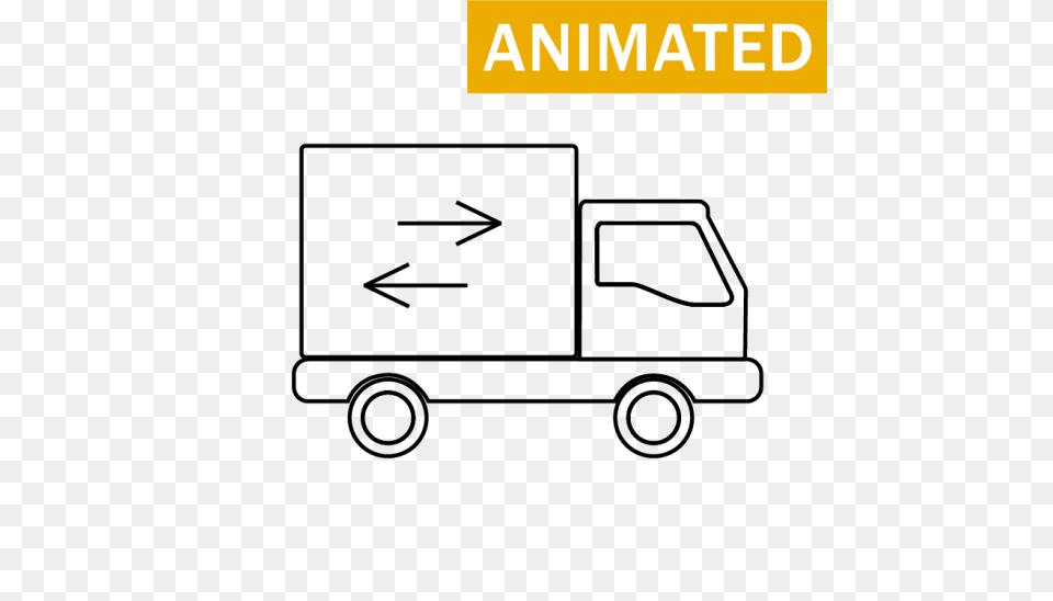 Moving Truck Icons Easy To And Use, Vehicle, Van, Transportation, Moving Van Free Transparent Png