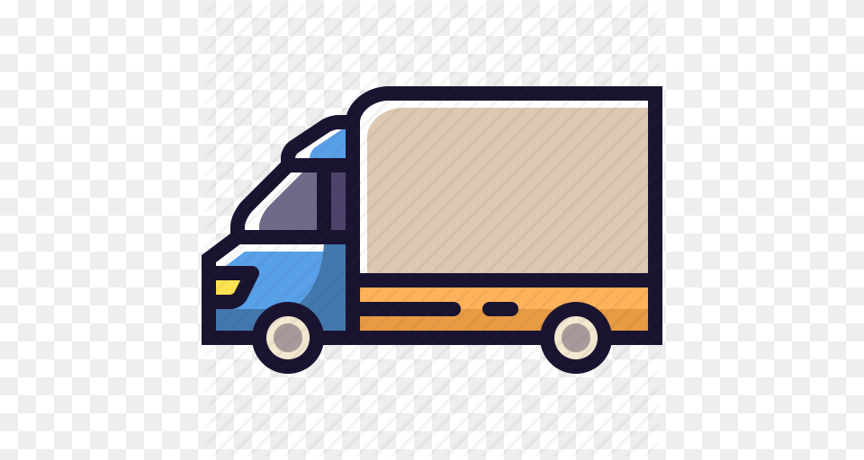 Moving Truck Vehicle Icon, Moving Van, Transportation, Van Free Png Download