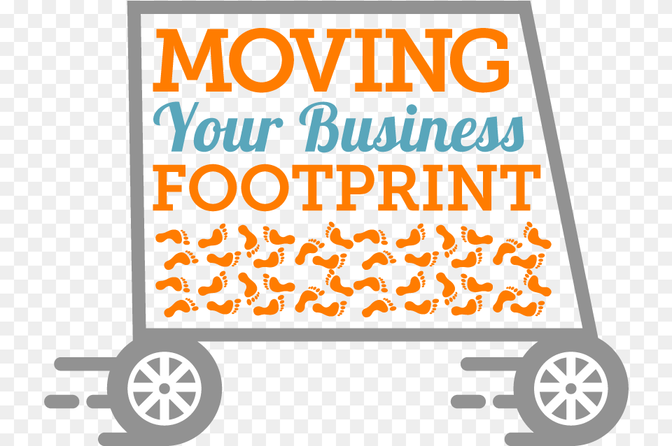 Moving Your Digital Footprint Illustration, Advertisement, Poster, Wheel, Machine Png Image