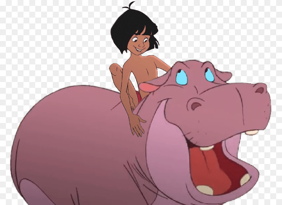 Mowgli, Cartoon, Adult, Female, Person Free Png Download