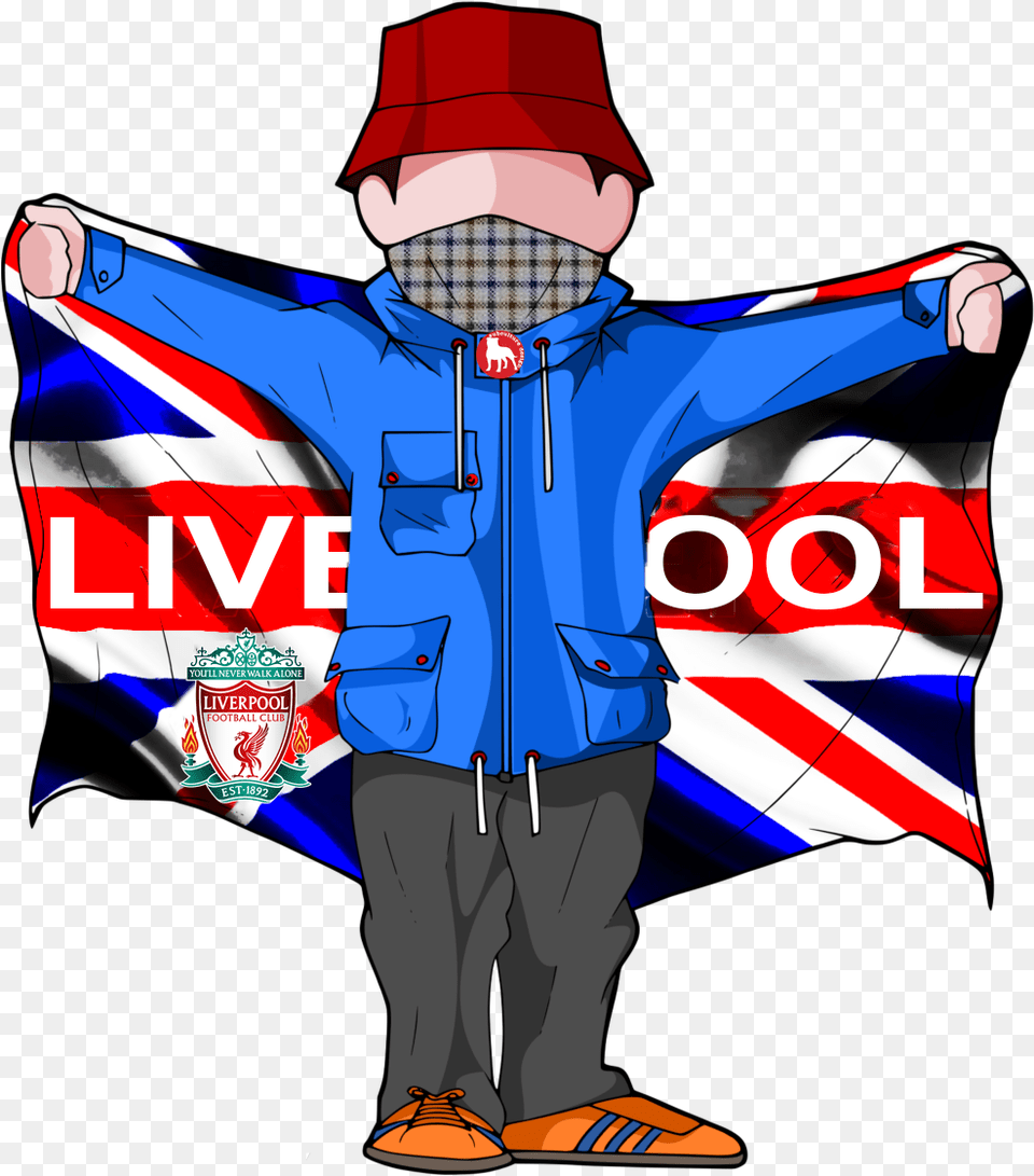 Moxey Liverpool Old School Tattoo, Jacket, Clothing, Coat, Man Png Image