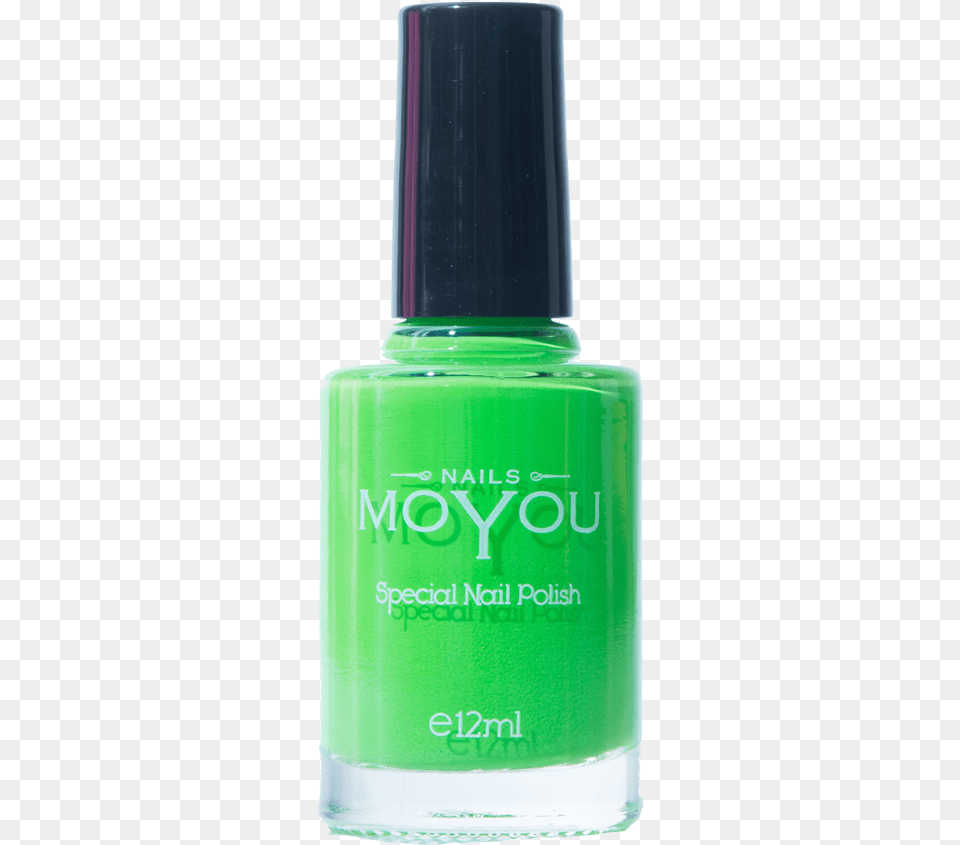 Moyou Nail Fashion Green Nail Polish, Cosmetics, Bottle, Perfume, Nail Polish Png Image