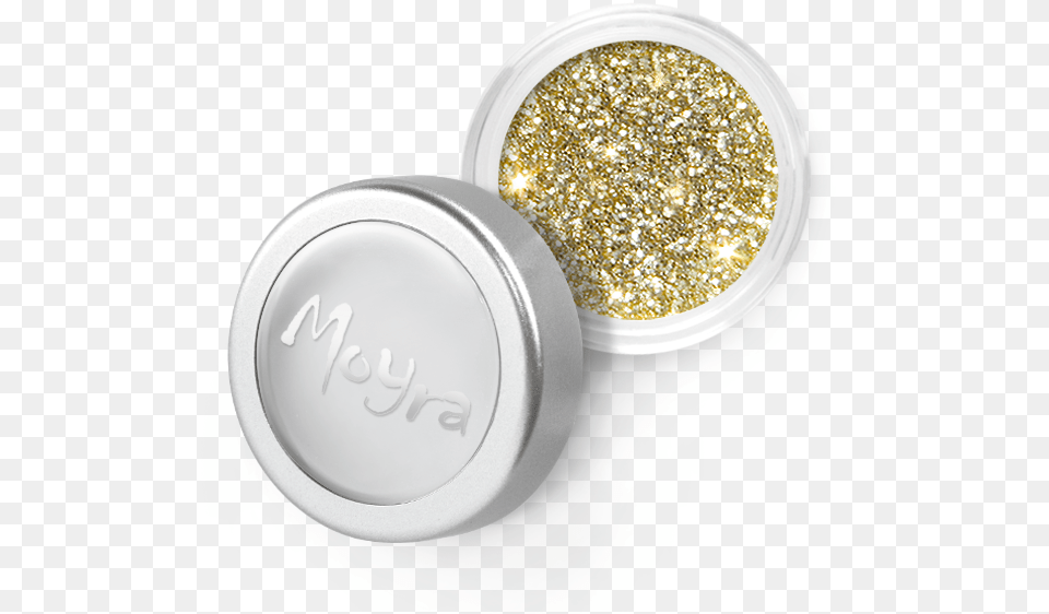 Moyra 05 Gold Glitter Powder Whats Up Nails Moyra Glitter Powder, Jar Free Png Download