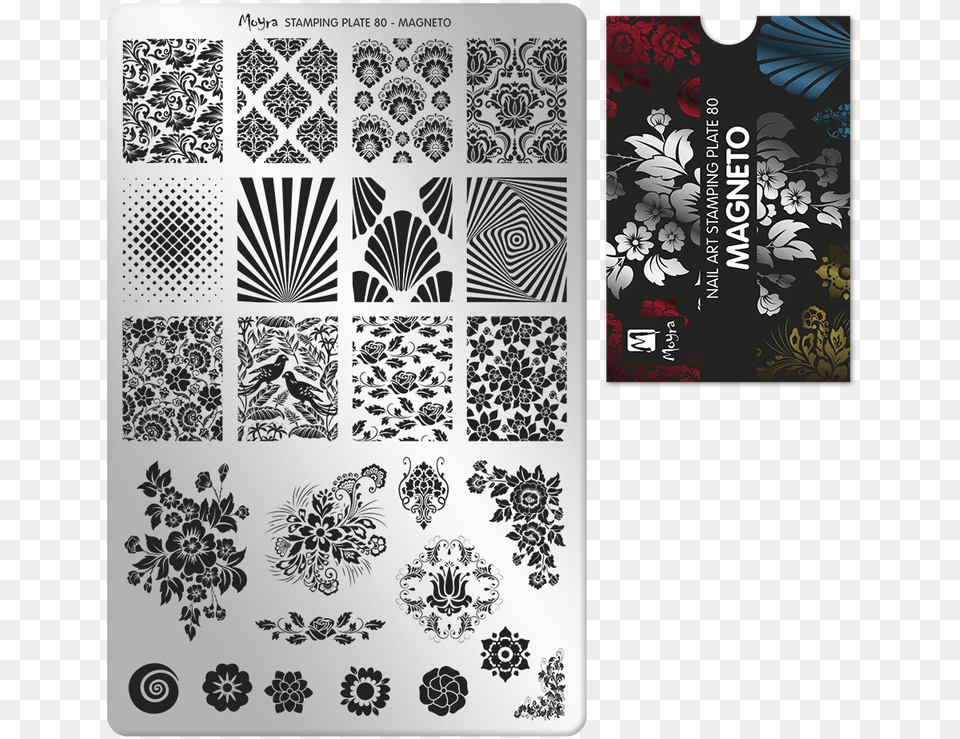 Moyra Stamping Plate, Art, Floral Design, Graphics, Pattern Png