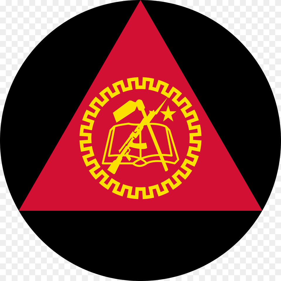 Mozambique Air Force Roundel Clipart, Triangle, Symbol Free Png Download