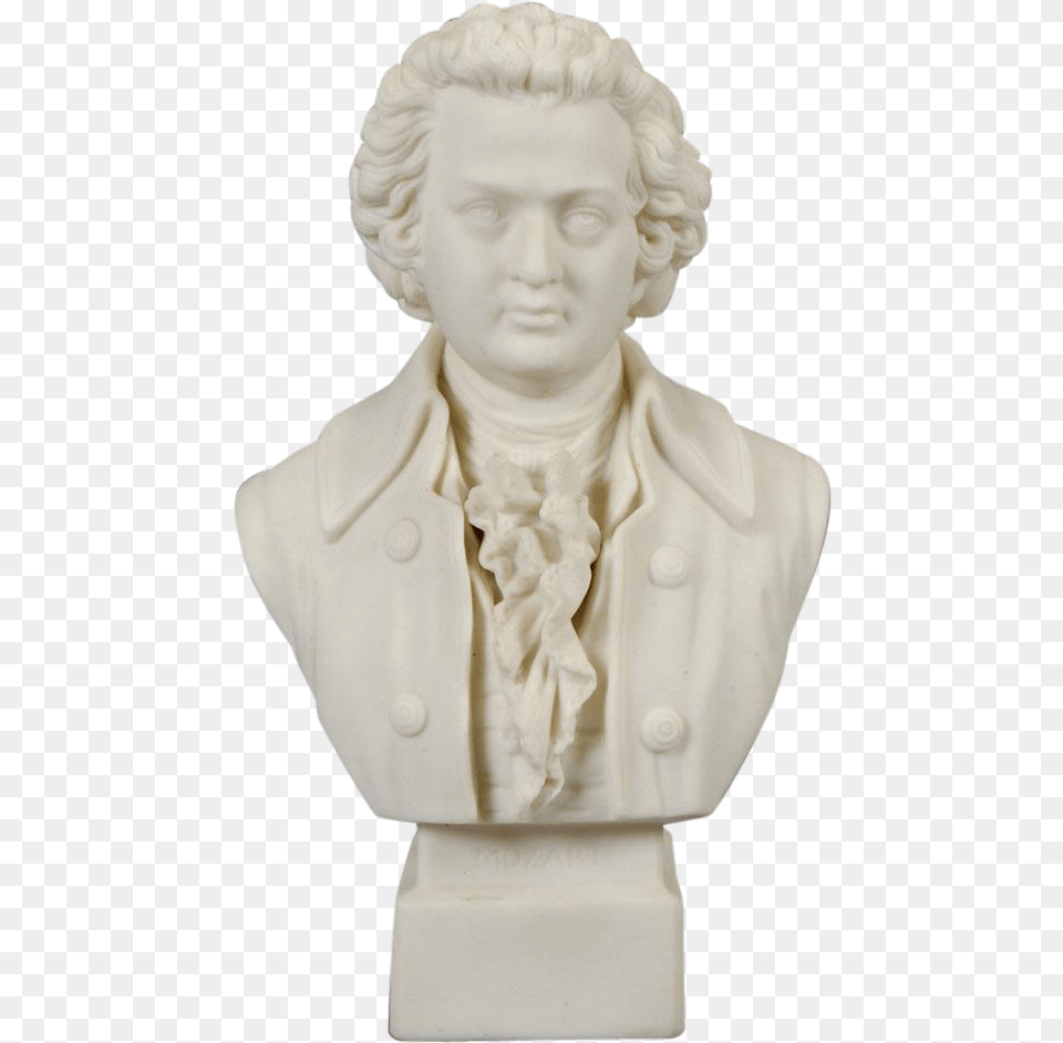 Mozart Bust Bust, Adult, Art, Female, Person Free Transparent Png