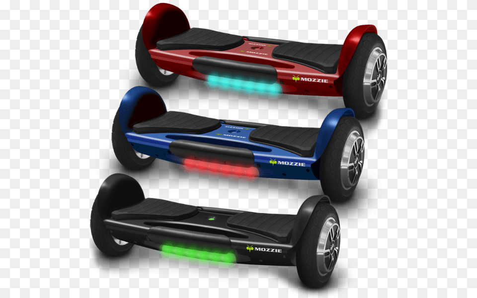Mozzie Hoverboard In Color, Grass, Plant, Tool, Lawn Mower Png Image
