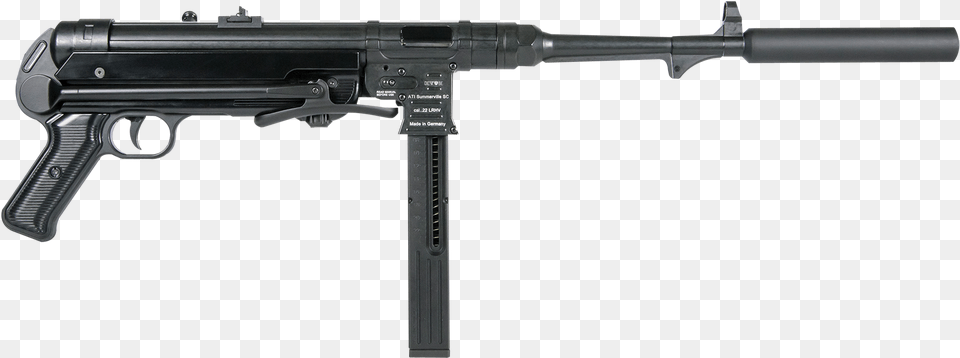 Mp 40 50 Cal Without A Scope, Firearm, Gun, Machine Gun, Rifle Free Png