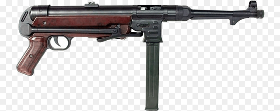 Mp 40 Fire Mp40, Firearm, Gun, Handgun, Machine Gun Free Transparent Png