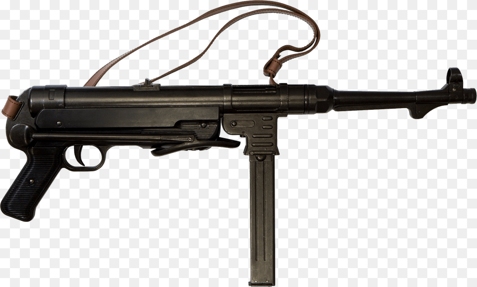 Mp 40 Mp40 Gun, Firearm, Machine Gun, Rifle, Weapon Free Transparent Png