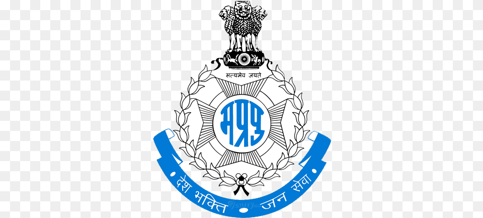 Mp Police Logo Madhya Pradesh Police Logo, Emblem, Badge, Symbol, Wedding Free Transparent Png