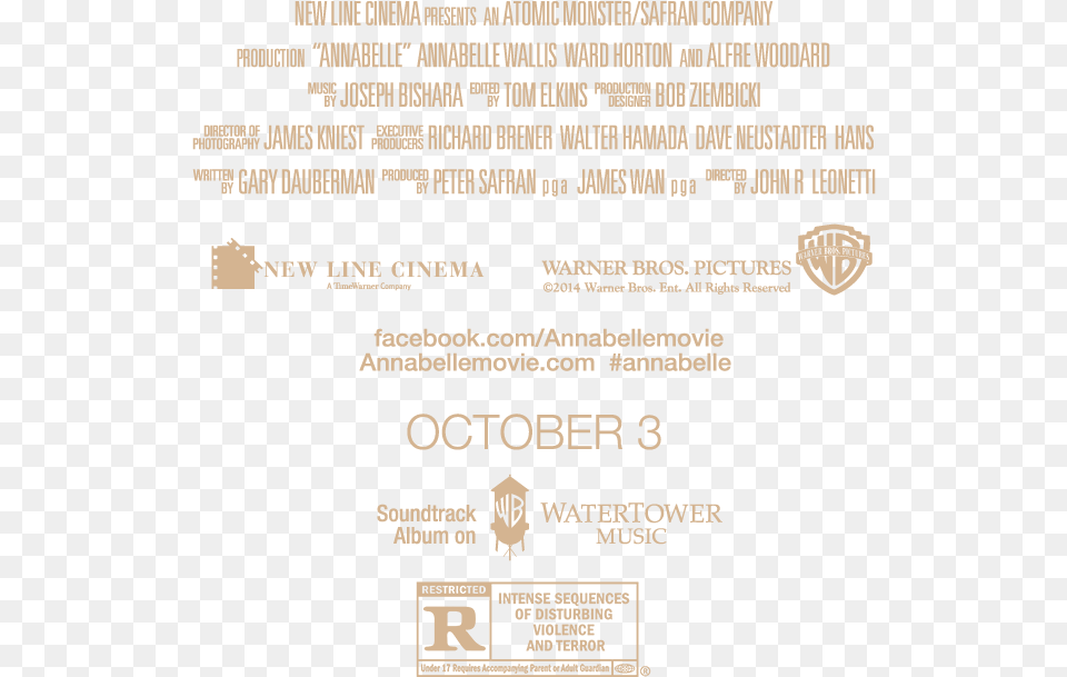 Mpaa Film Ratings Warner Bros Movie Credits, Advertisement, Poster, Text Png Image