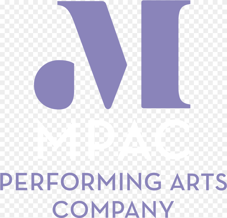 Mpac Subbrands Rgb Performingartscompany Fordarkbackgrounds Graphic Design, Logo, Advertisement, Poster, Text Free Transparent Png