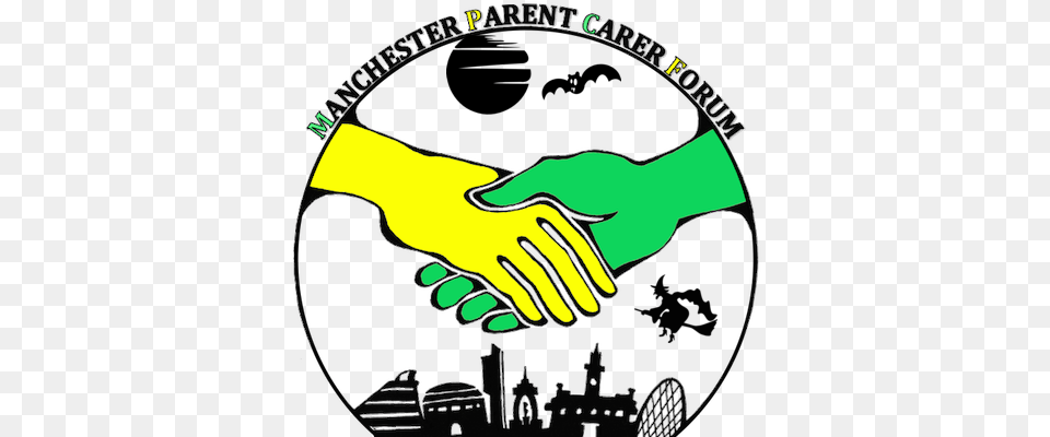 Mpcf Halloween Themed Logo U2013 Manchester Parent Carer Forum Clip Art, Body Part, Hand, Person Png Image