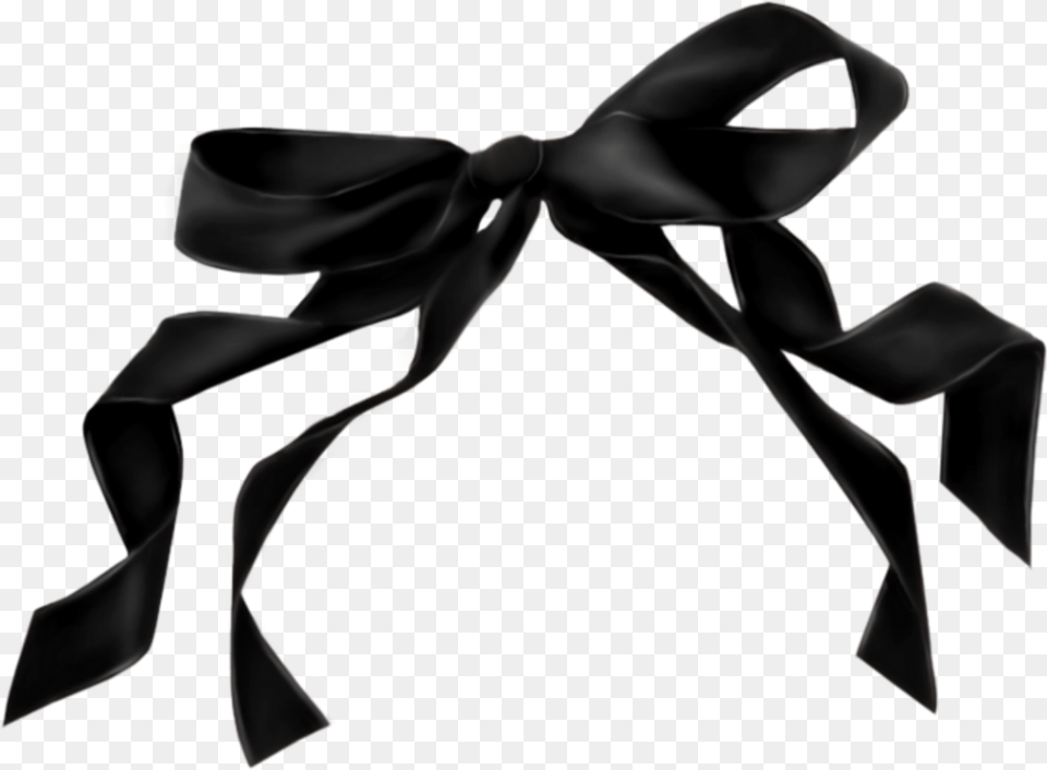 Mq Black Bow Bows Ribbon Ribbon Tie, Accessories, Formal Wear, Bow Tie, Clothing Png Image