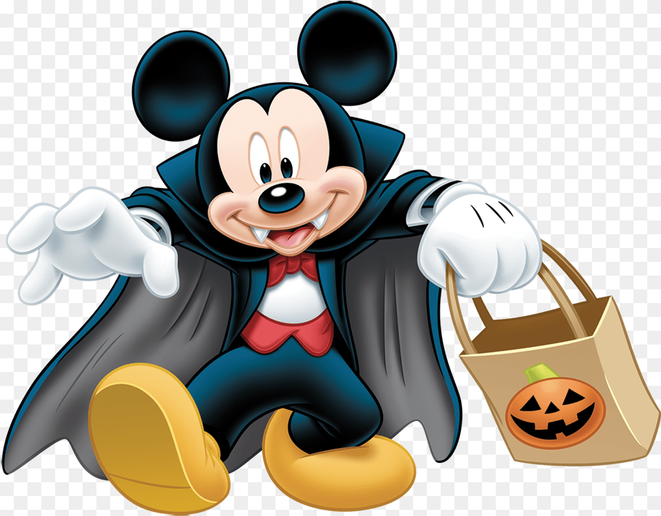 Mq Black Dracula Mickey Mickeymouse Disney Halloween Halloween Mickey Mouse Cartoon, Bag, Accessories, Handbag, Baby Free Png