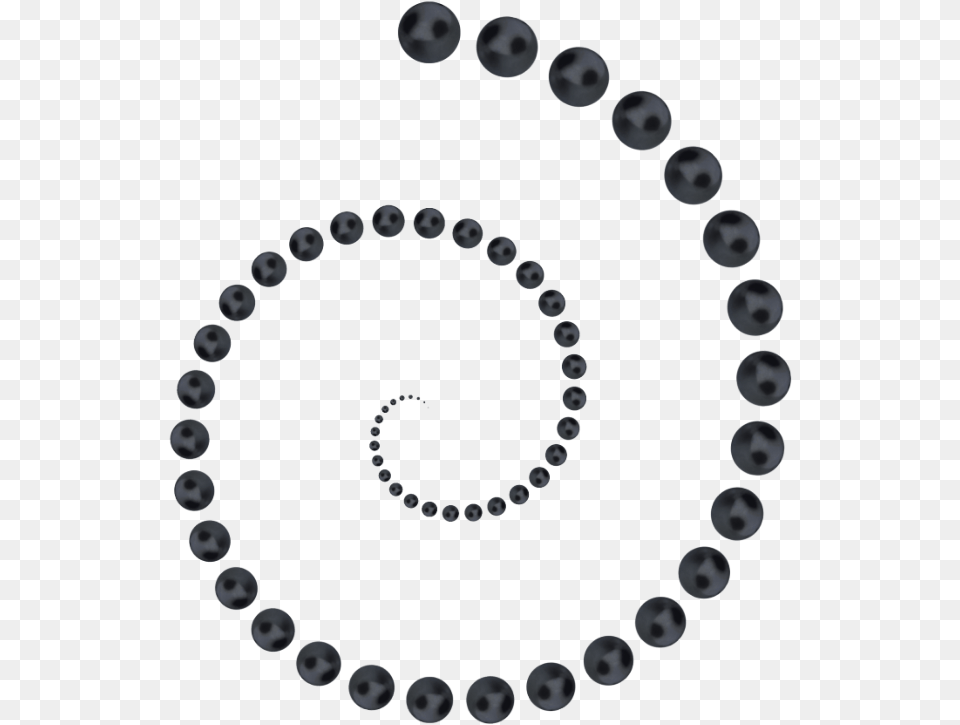 Mq Black Swirls Swirl Decorate Pearl Pearls Commission On Crime Prevention And Criminal Justice, Accessories, Jewelry, Disk, Necklace Free Transparent Png