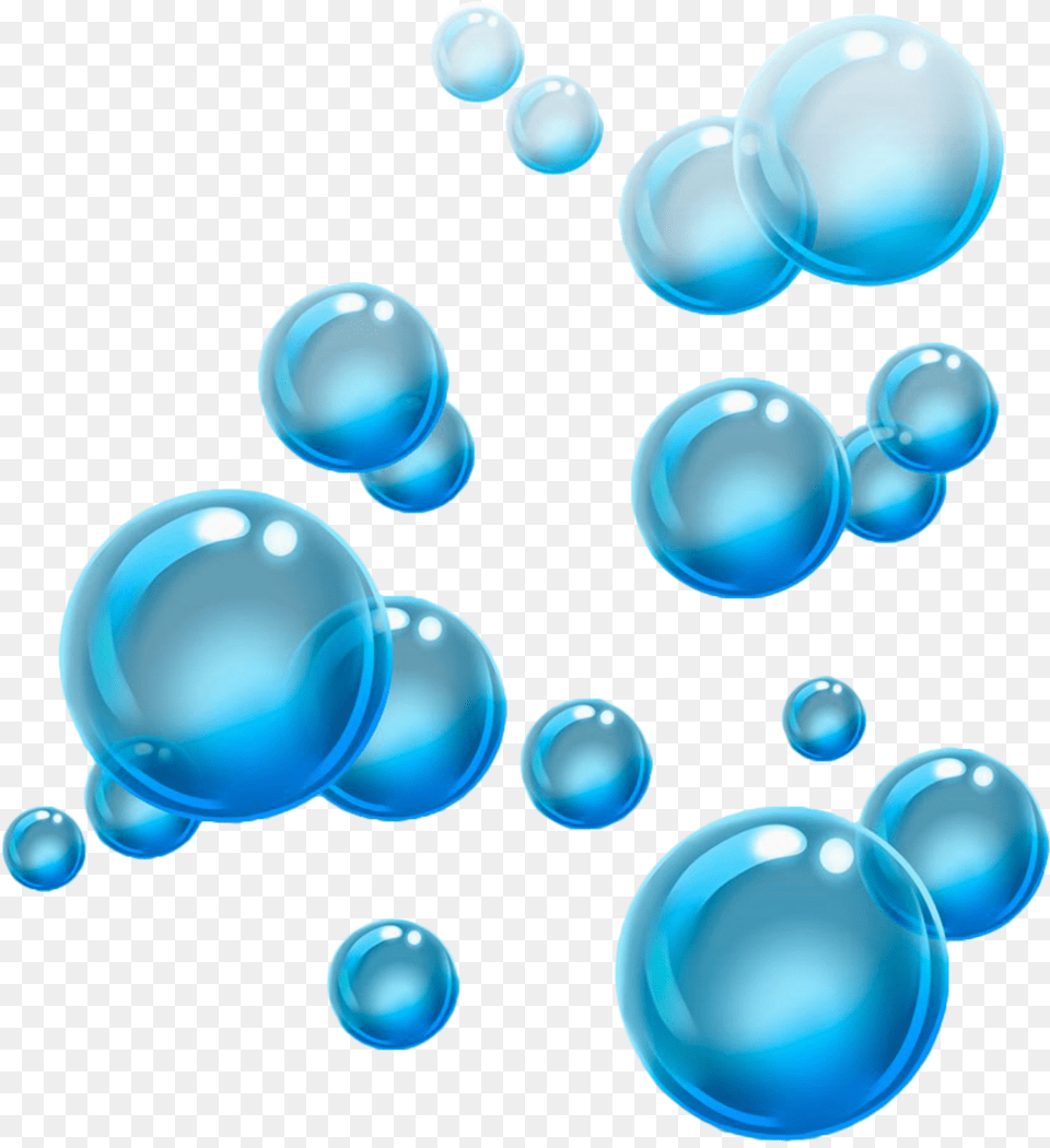 Mq Blue Bubbles Bubble Soapbubble Water Bubbles Clipart, Sphere, Chandelier, Lamp Free Transparent Png