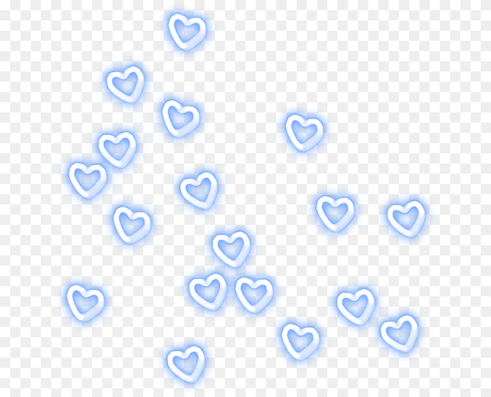 Mq Blue Heart Hearts Neon Neon Blue Heart, Text, Symbol, Cream, Dessert Png