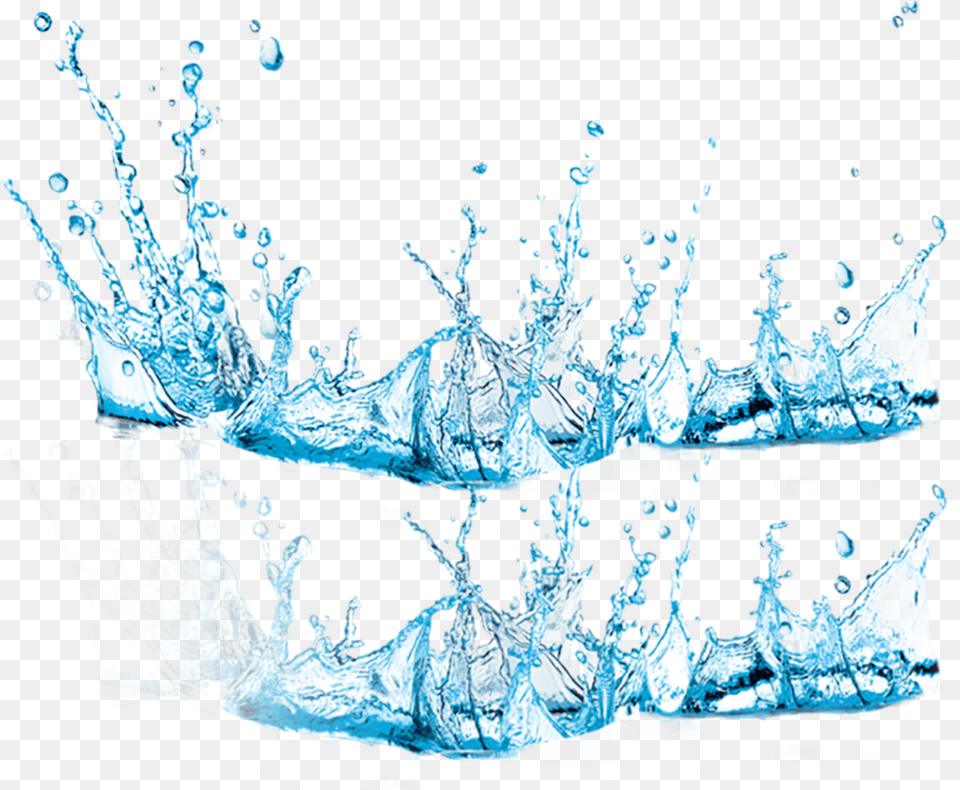 Mq Blue Water Waters Splash Waterdrops Rain Water Splash, Droplet, Nature, Outdoors Free Png