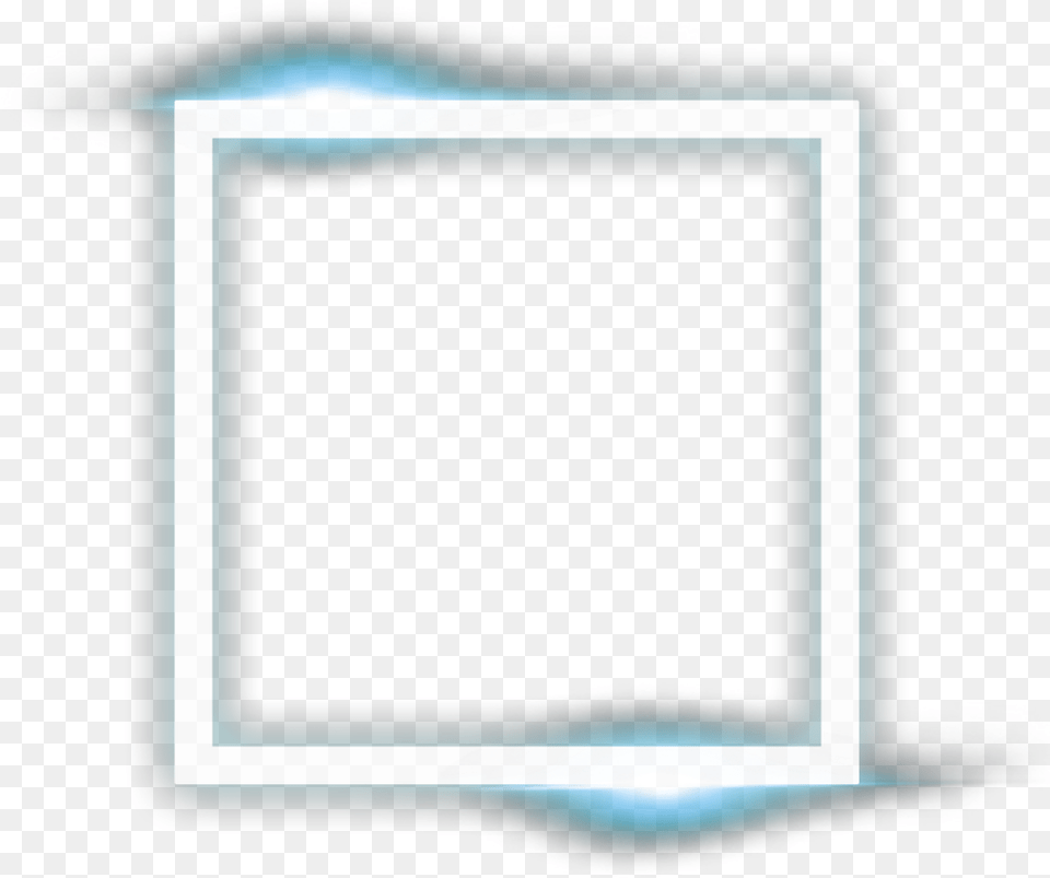Mq Blue White Square Light Neon White Neon Square, Electronics, Screen, Computer, Tablet Computer Png Image