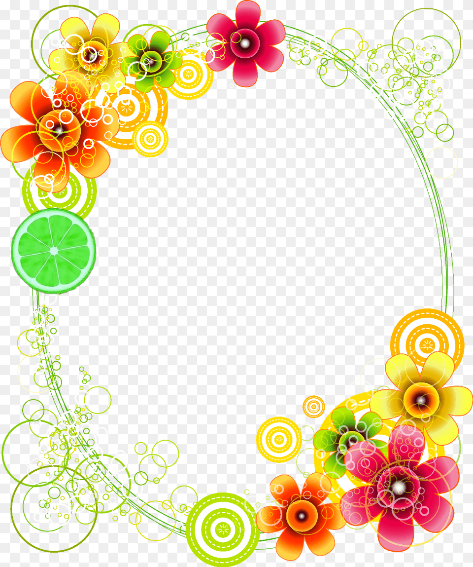 Mq Flowers Flower Circle Circles Flower Frame Circle, Art, Floral Design, Graphics, Pattern Free Png