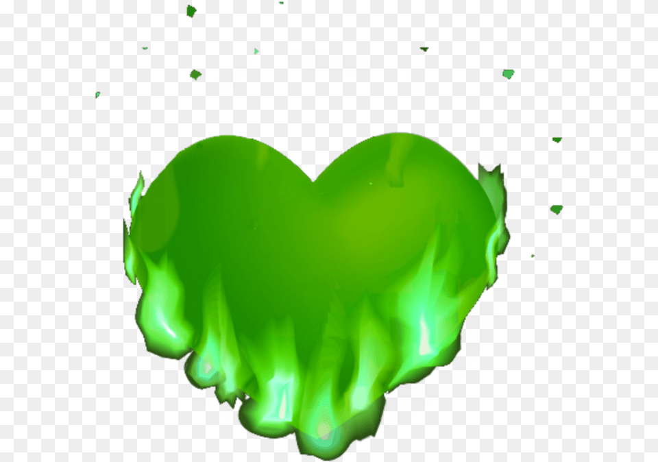 Mq Green Fire Heart Hearts Burning Heart, Nature, Night, Outdoors, Baby Png