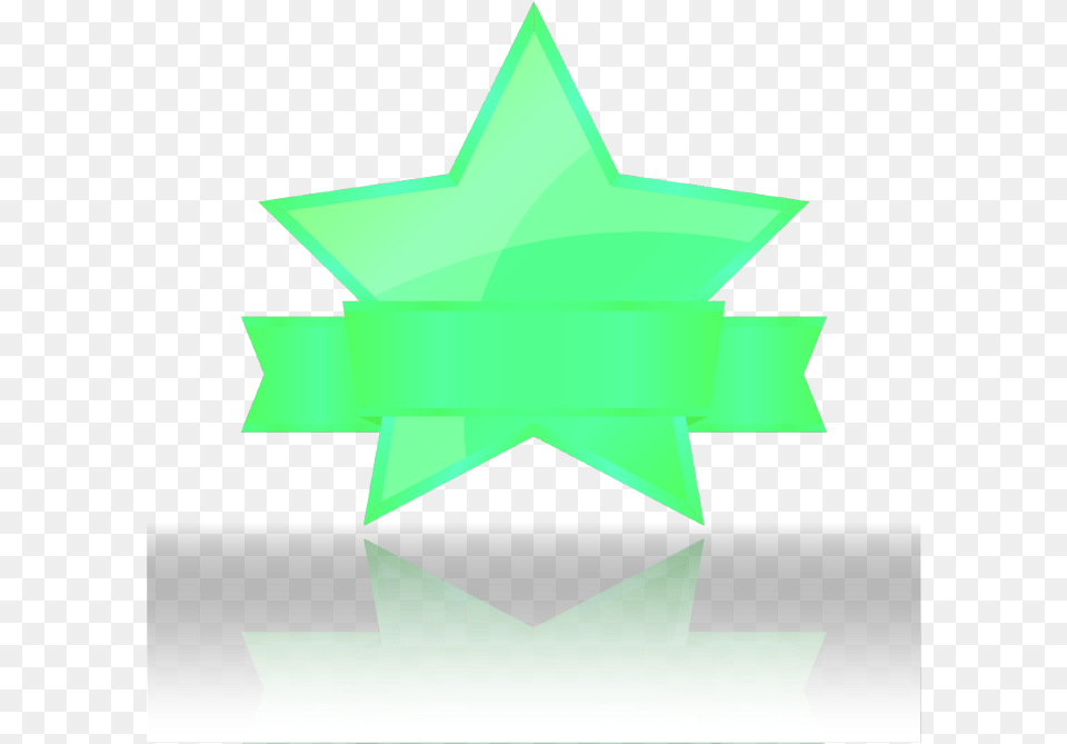 Mq Green Star Stars Banner Graphic Design, Star Symbol, Symbol, Leaf, Plant Png Image