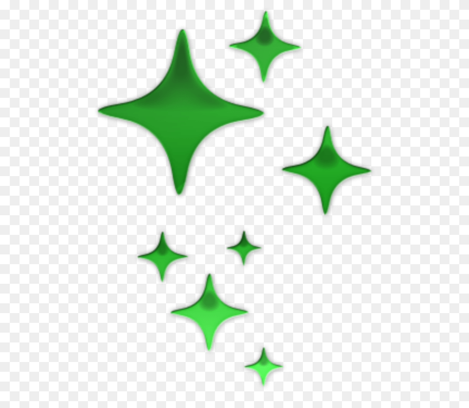 Mq Green Stars Star Glow Sparkle Clipart Black And White, Symbol, Star Symbol, Person Png Image
