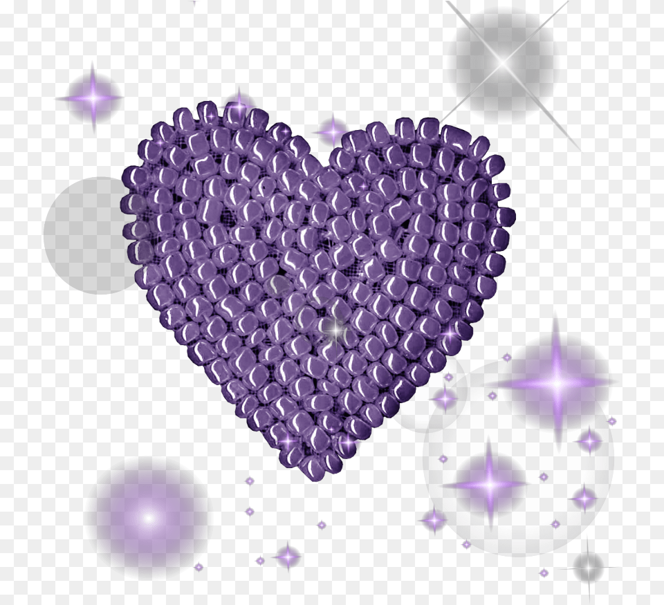 Mq Hearts Heart Purple Stars Portable Network Graphics, Pattern, Chandelier, Lamp Free Transparent Png