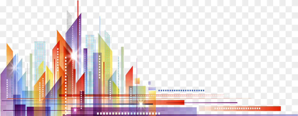 Mq Hongkong Town City Building Silhouette Skyline, Art, Graphics, Lighting Free Png