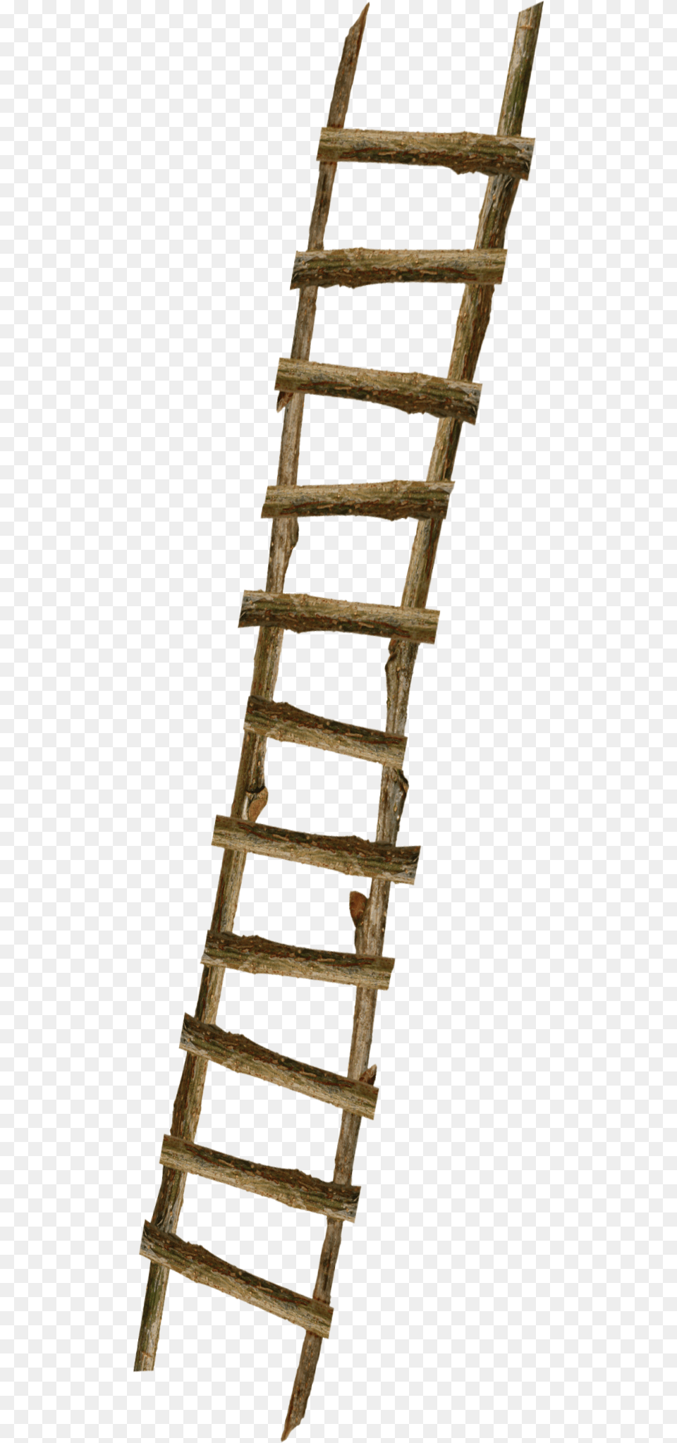 Mq Ladder Brown Climbing Wood Wooden Wooden Ladder, Architecture, Building, House, Housing Png Image
