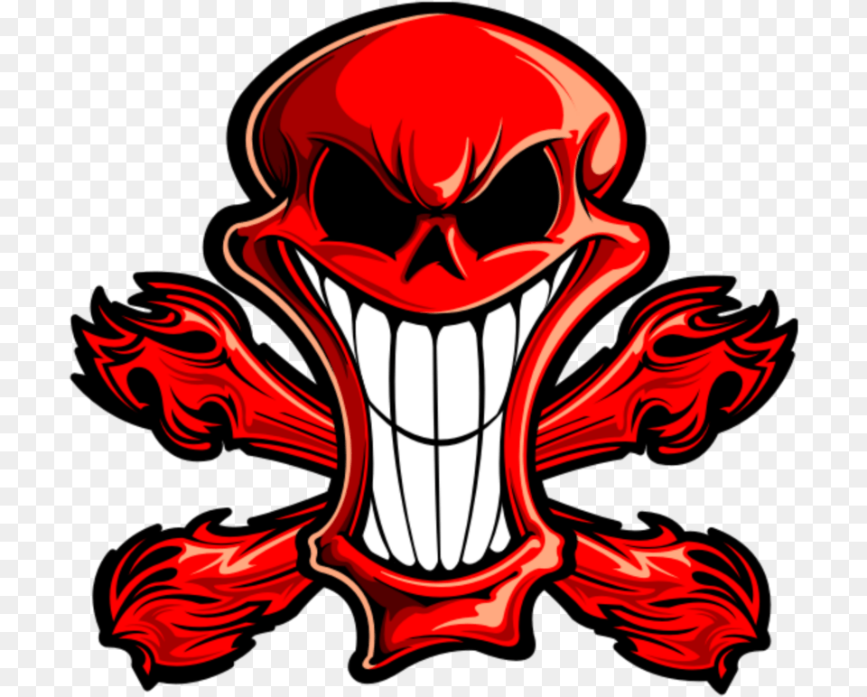 Mq Logo Cartoon Skull, Person, Emblem, Symbol, Face Free Transparent Png