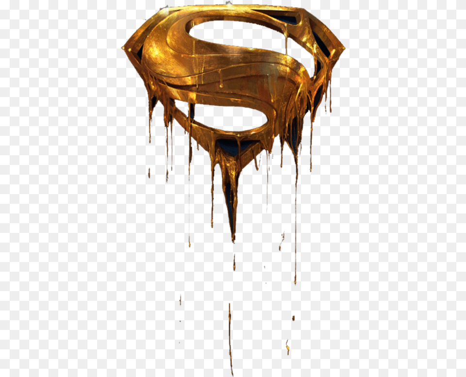 Mq Logo Gold Superman Gold Superman Logo, Ice, Nature, Outdoors, Winter Free Png