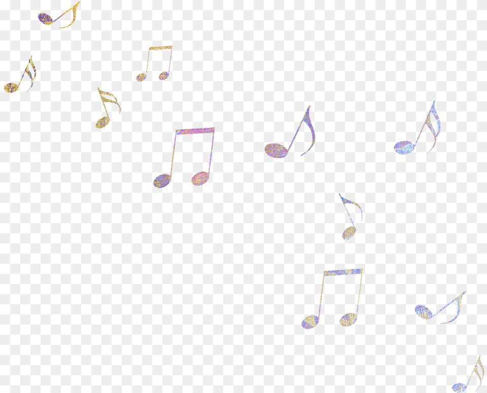 Mq Notes Music Falling Flying Colorful Falling Musical Notes Transparent, Accessories, Earring, Jewelry Png Image