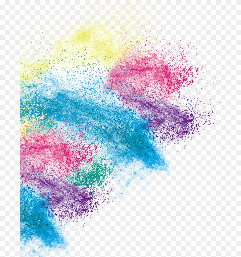 Mq Paint Splash Colorful Watercolor Colored Powder, Dye, Person Png