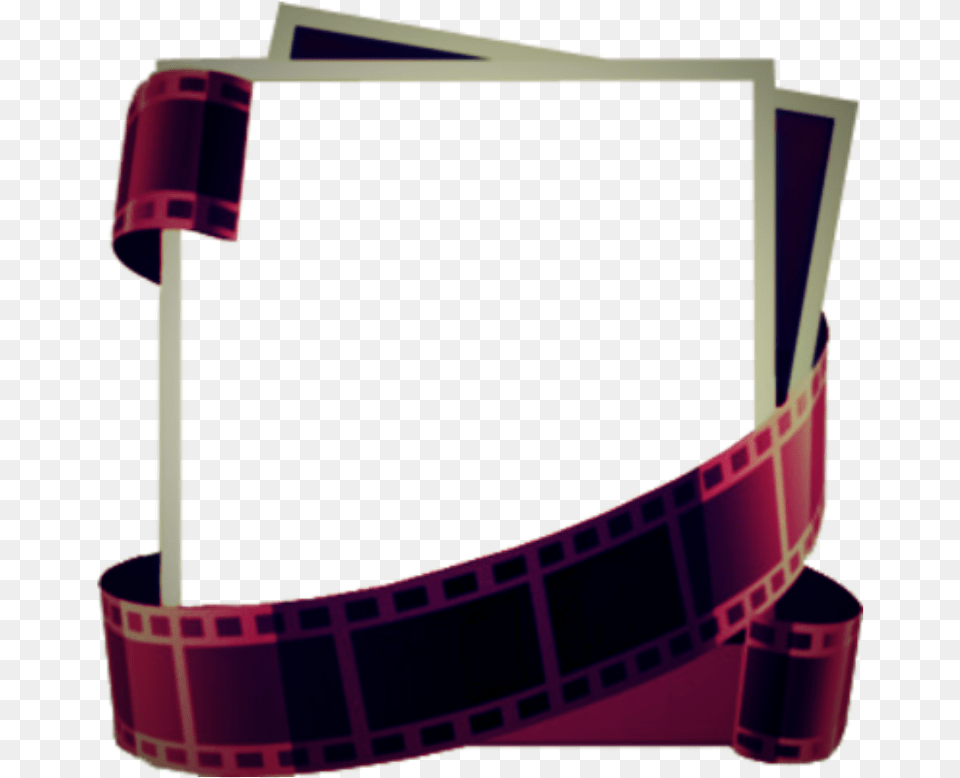 Mq Photo Camera Purple Frame Frames Border Borders Movie Frame Border Free Png Download