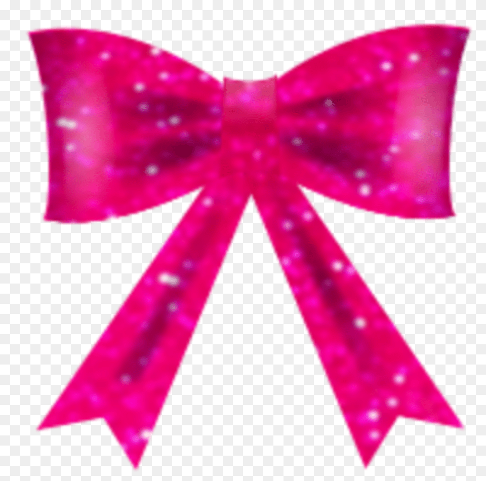 Mq Pink Glitter Bow Bows, Accessories, Formal Wear, Tie, Purple Free Png